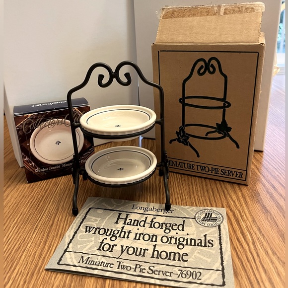 Longaberger Accents Longaberger Collectors Club Wrought Iron Mini